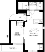 ザレジデンス日本橋 401 間取り図 ?>