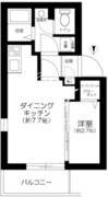 ザレジデンス日本橋 502 間取り図 ?>