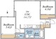 エクセルシオール荏原町 204 間取り図