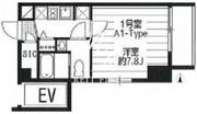 ドゥーエ西大島3 1302 間取り図