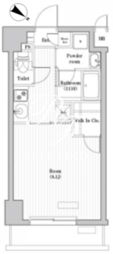 レジデンス北大塚 303 間取り図