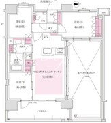 ディームス木場 1203 間取り図 ?>