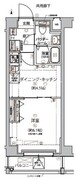 アルコバレーノ亀戸2 204 間取り図