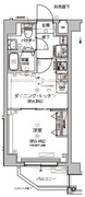 アルコバレーノ亀戸2 205 間取り図