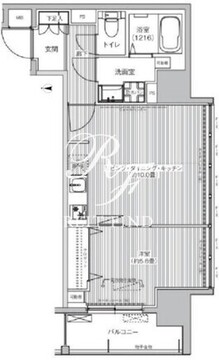 レジェンダリーガーデン赤羽ウエストビュー 304 間取り図