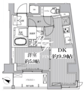 カーサケイト 1001 間取り図
