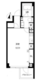 JMFレジデンス世田谷三宿 202 間取り図