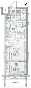 ミリアレジデンス東池袋 506 間取り図