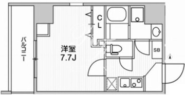 ウィーブベース上野ノース 602 間取り図