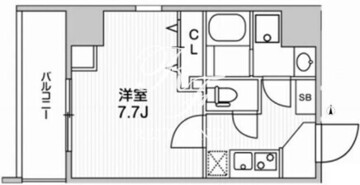 ウィーブベース上野ノース 1002 間取り図