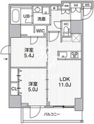 エスレジデンス新御徒町キアーロ 4A 間取り図