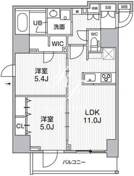 エスレジデンス新御徒町キアーロ 10A 間取り図