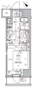 アルテシモピトレ 902 間取り図