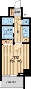 HF早稲田レジデンス 2-202 間取り図