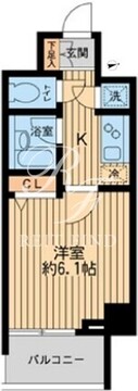 HF早稲田レジデンス 2-202 間取り図