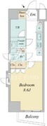 デュオステージ後楽園 401 間取り図