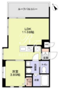 The Residence Ichigayadaimachi 403 間取り図
