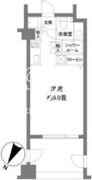 カスタリア水天宮 502 間取り図