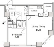 ラサンテ一番町 601 間取り図
