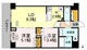 ロイジェント西新井 605 間取り図