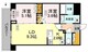 ロイジェント西新井 301 間取り図