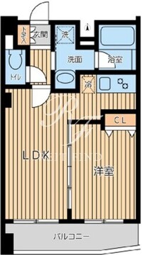 オーキッドレジデンス三ノ輪2 703 間取り図