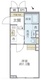エクザム赤坂 101 間取り図