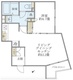 エクザム赤坂 304 間取り図
