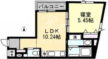 アンキ神宮前 202 間取り図