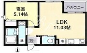 アンキ神宮前 201 間取り図