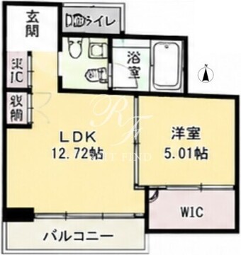アンキ神宮前 101 間取り図