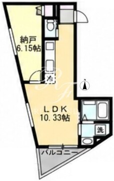 アンキ神宮前 205 間取り図