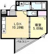 アンキ神宮前 204 間取り図