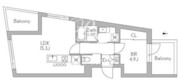 グランデュオ代沢5 301 間取り図