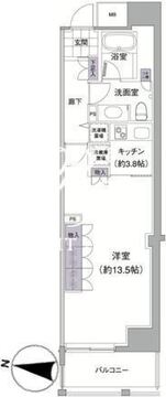 アビティ目黒 311 間取り図