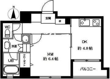 ラクラス田原町 1103 間取り図