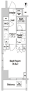 コンフォリア門前仲町 306 間取り図