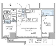 モディア文京目白台 601 間取り図