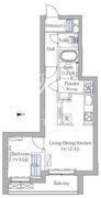 ザ・プレイス中野桃園 106 間取り図