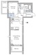 ザ・プレイス中野桃園 302 間取り図