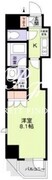 ジオエント中野 304 間取り図