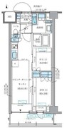 パークアクシス品川シーサイド 309 間取り図