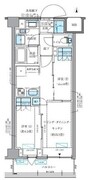 パークアクシス品川シーサイド 310 間取り図