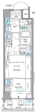 パークアクシス品川シーサイド 314 間取り図