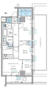 パークアクシス品川シーサイド 411 間取り図
