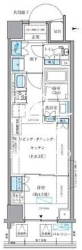 パークアクシス品川シーサイド 111 間取り図