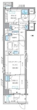パークアクシス品川シーサイド 201 間取り図