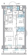 パークアクシス品川シーサイド 305 間取り図