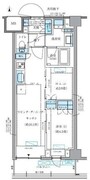 パークアクシス品川シーサイド 209 間取り図
