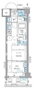パークアクシス品川シーサイド 104 間取り図